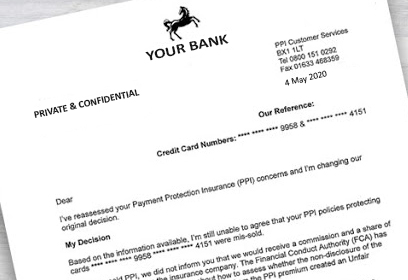 Bank Letter